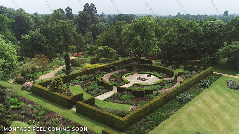 The Savill Garden Windsor Aerial Drone